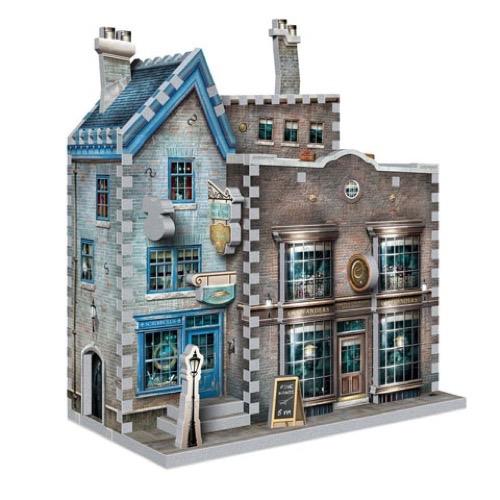 image HARRY POTTER- Boutiques Ollivander et Scribbulus- Puzzle 3D (emballage abîmé)