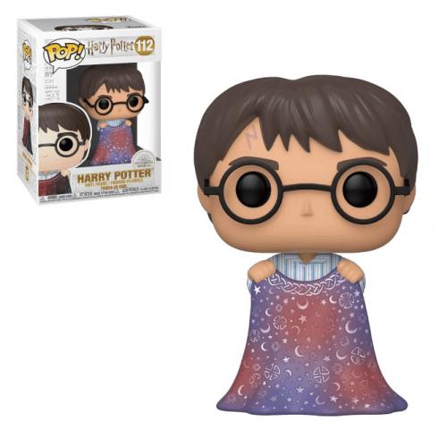 image principale pour Harry Potter - Funko POP 112- Harry avec cape invisibilité