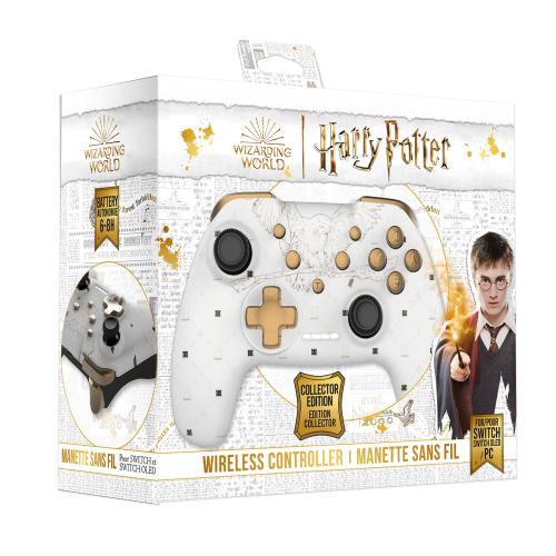 Harry Potter - Manette Switch Sans Fil Câble 1M - Hedwige (emballage abîmé)