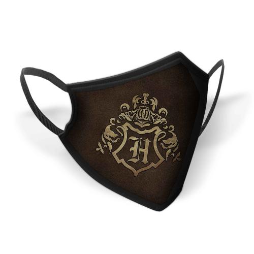 image HARRY POTTER – Masque brun à l'unité ajustable Adulte – Logo HARRY POTTER