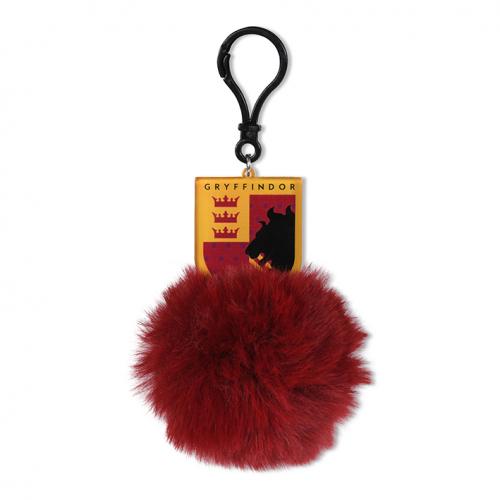 image Harry Potter- Porte clé pompon- Bouclier de Gryffindor