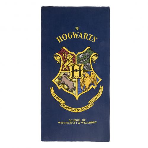 image principale pour HARRY POTTER - Serviette de plage - Hogwarts (180 cm x 90 cm)