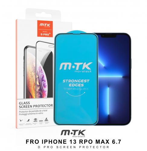 image principale pour iPhone- Verre Trempé iPhone 13 Pro Max/ 6,7 - Noir