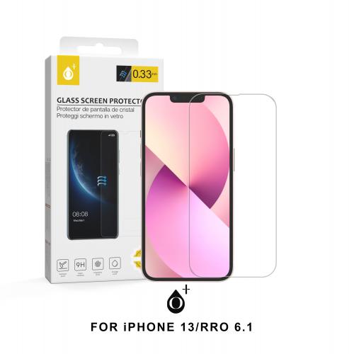 Iphone- Verre trempé 6,1 - 12/12 Pro/13/13 Pro/14/14 Pro/15/15 Pro/16/16e