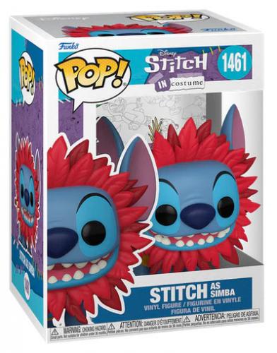 image principale pour Lilo&Stitch - Funko Pop 1461 - Stitch déguisé en Simba