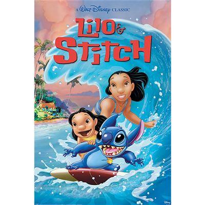 image principale pour Lilo&Stitch - Maxi Poster (61cm x 91.5cm) - Wave Surf