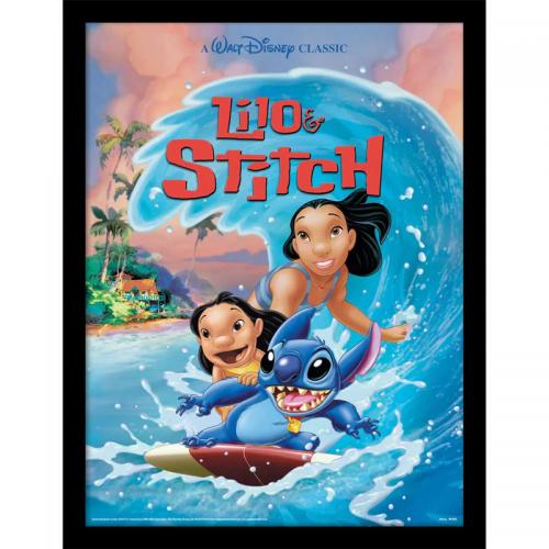 Lilo&Stitch - Poster 3d lenticulaire- Lilo&Stitch (26x20cm)