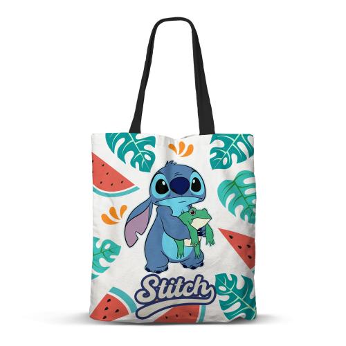 Lilo&Stitch – Tote Bag – Stitch et Grenouille  33cm X 40cm x 7cm
