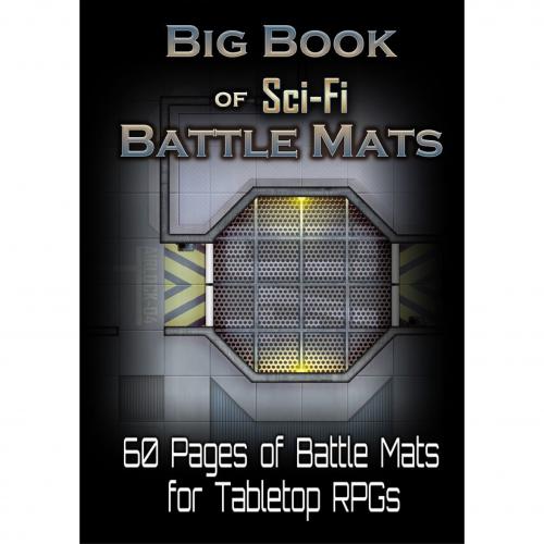 image Livre plateau de jeu : Big Book of Sci-Fi Battle Mats (A4)