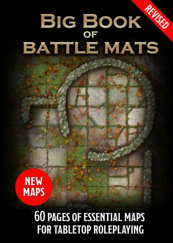 image Livre plateau de jeu : Revised Big Book of Battle Mats (A4)