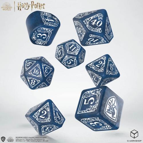 Lot de 7 dés- Harry Potter- Serdaigle