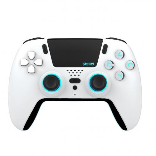 Manette Bluetooth pour PS5 LED - Blanche