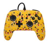 image principale pour Manette Filaire Améliorée pour Nintendo Switch - Pikachu Moods