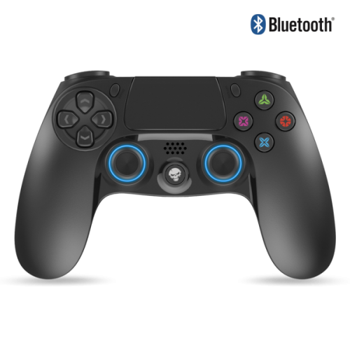image Manette sans Fil PS4 - Bluetooth - Noir avec prise jack pour casque