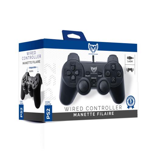 image Manette noire pour PS2