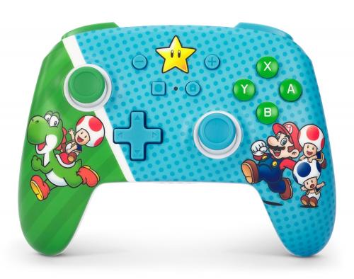 image Manette sans fil Améliorée Switch- Mario Super Star Friends