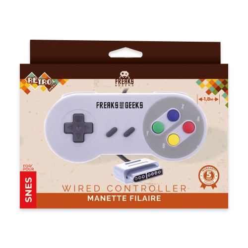 image principale pour Manette Super Nintendo SNES (couleurs Europe)