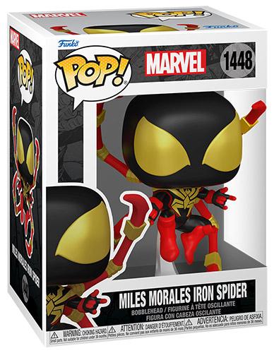Marvel -Funko Pop 1448 Miles Morales - Iron avec Chase