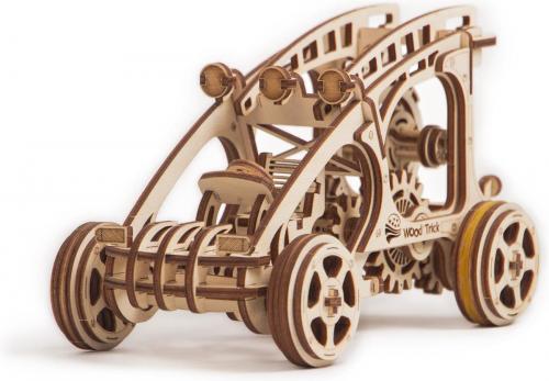 Mécanisme 3D en bois - Buggy - 144 pcs