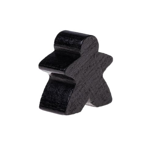 Meeple en bois- 17mm- Noir