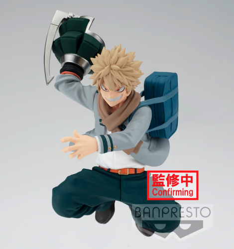 image principale pour My Hero Academia – Figurine Bravegraph 1 – Katsuki Bakugo 12cm