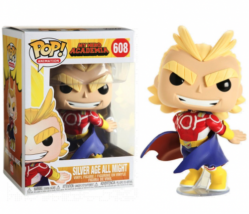 image principale pour My Hero Academia - Funko POP 608  - Silver Age All Might 