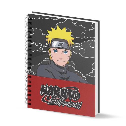 image Naruto - Cahier quadrillé A4 - Naruto Shippuden