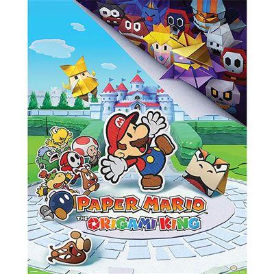 image principale pour Nintendo - Poster 40 x 50 - Paper Mario The Origami King