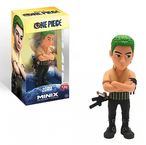 image One Piece - MINIX 136 -  Zoro Roronoa  (12cm)