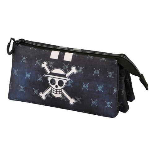 image One piece - Trousse ECO triple compartiment - Straw hat Crew Naruto
