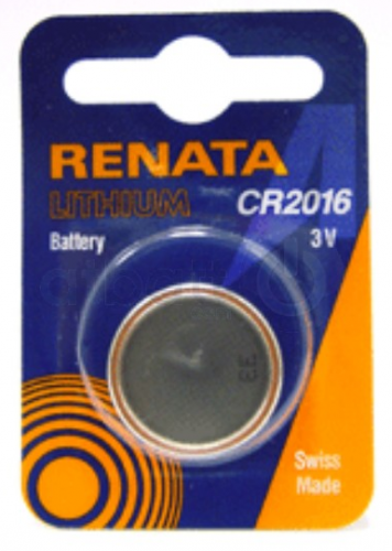 image principale pour Pile bouton Lithium CR2016 3 V 80mAh x1