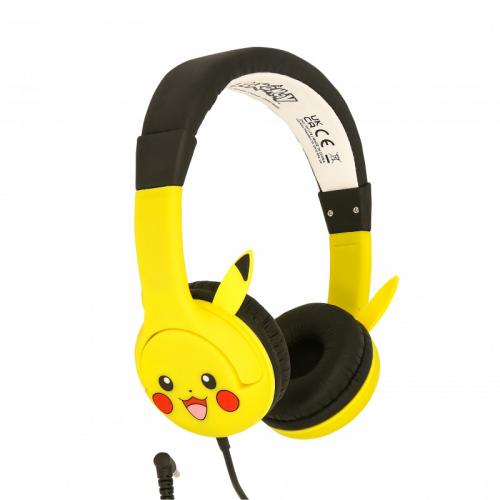 image principale pour Pokémon - Casque jack 3,5 mm pour enfant Pikachu avec des oreilles - PS4/PS5/XBOXONE/SeriesX/SWITCH/téléphone /tablette