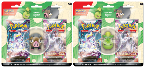image principale pour Pokémon JCC - FR Ensemble Rentrée des classes Gomme + 2 boosters (1x blister aléatoire avec gomme Olivini ou Gourmelet)