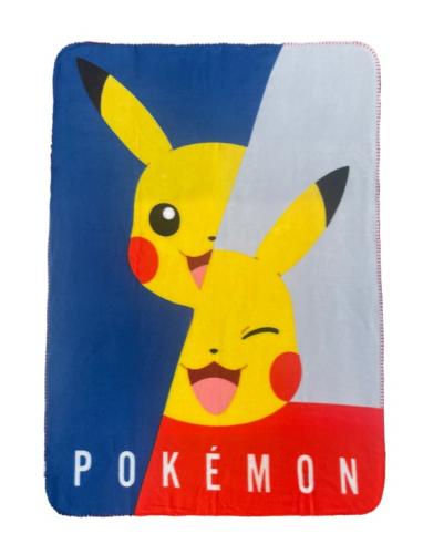 image Pokémon - Plaid Pikachu Polar 100 x 140cm