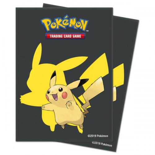 image Pokémon - Sachet de 65 Protèges cartes Standard  - Pikachu (65 Sleeves)
