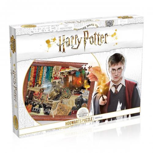 image principale pour HARRY POTTER - Puzzle- Hogwart Poudlard (1000 pièces)