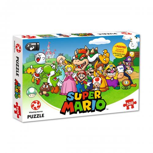 image Puzzle Mario & Friends (500 pièces)