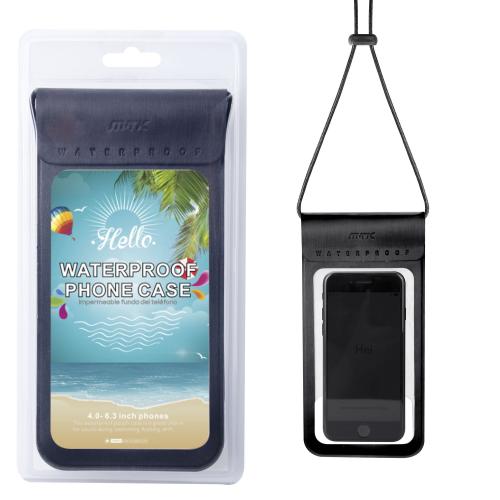 image principale pour Etui imperméable pour portable- Noir