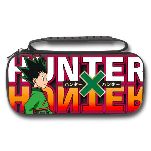 image Sacoche Hunter X Hunter Slim pour Switch et Switch Oled - Logo couleur - Gon profil