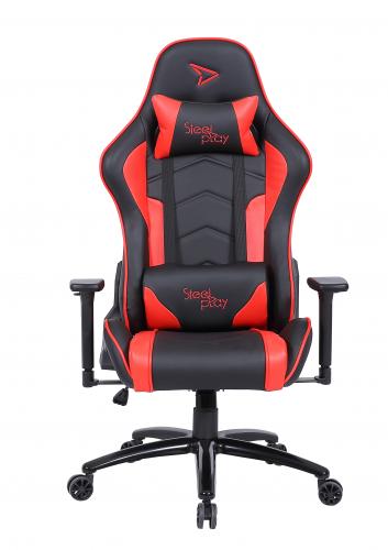 Siège de Bureau Gaming SGC10 rouge -Steel Play