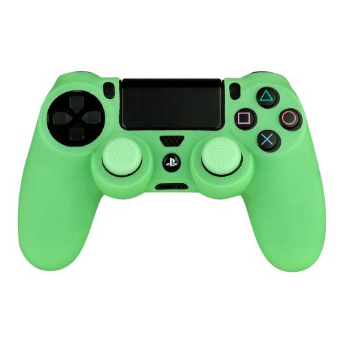 image Silicone Skin + Grips Brillent dans le noir pour Manette PS4