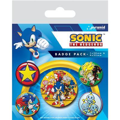 image Sonic The Hedgehog - Pack Pins - Équipe de vitesse x 5