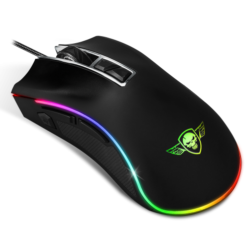 image Souris Gaming - Spirit Of Gamer Pro-M6 - Black LED RGB