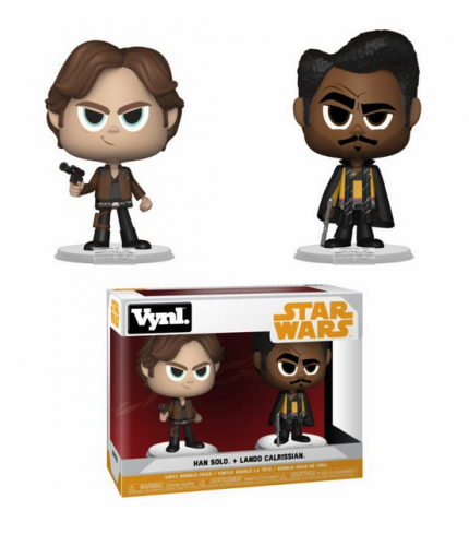 image principale pour Star Wars - Funko POP  -Pack HAN SOLO & LANDO