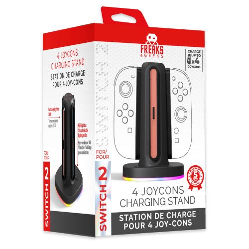 Station de Charge pour 4 manettes Type Joy-Cons Switch 2