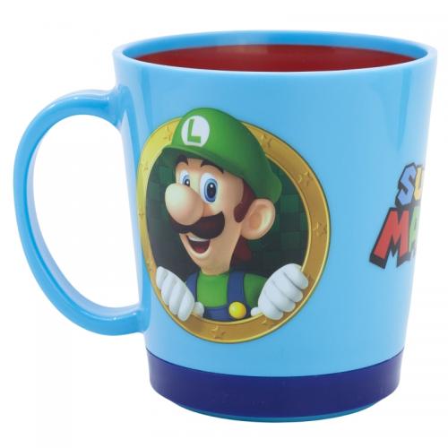 Super Mario - Mug Anti-Slip PP 410 ml - Super Mario