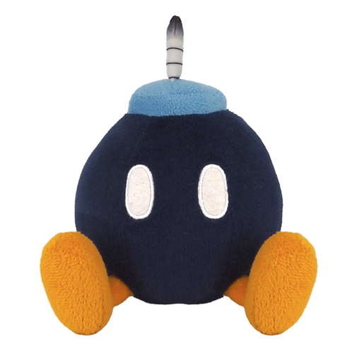 image principale pour Super Mario - Peluche Bob Bomb - 13cm (Nintendo Togetherplus)