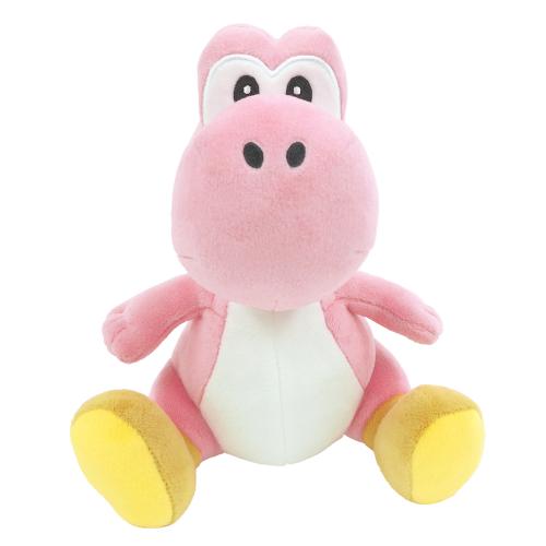 image Super Mario - Peluche Yoshi Rose - 20cm (Nintendo Togetherplus)