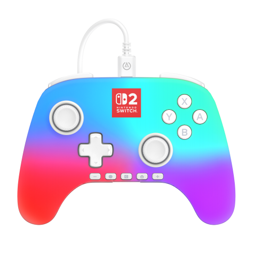 SWITCH 2-Manette Filaire Advantage- Lumectra - Blanche
