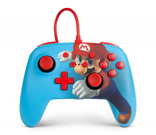 image principale pour SWITCH -  Manette Filaire Avec Palettes - Mario Punch 